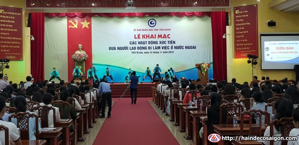 Haindeco Saigon tham dự hội nghị đưa người lao động đi làm việc tại nước ngoài